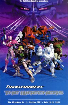 Transformers- The Wreckers Cover