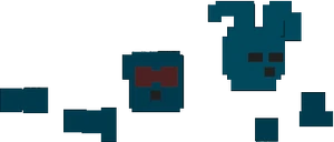 Bonnie the Rabbit's dismembered body parts.