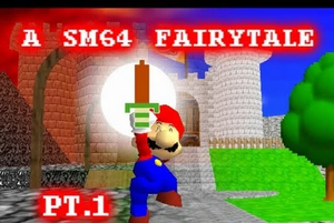 A SM64 Fairytale poster
