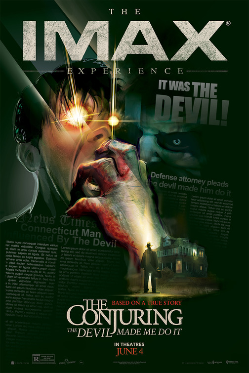 The conjuring the devil made shop me do it release date