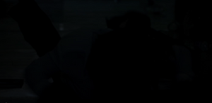 An employee being shot (Slight flash shown)