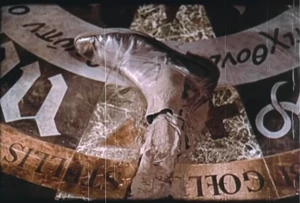 Dracula's burned leg