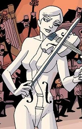 Violin in the white deals