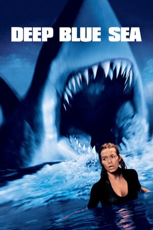 Deep Blue Sea poster