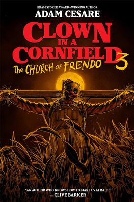 Clown in a Cornfield 3 Cover