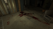 An employee decapitated just shy of the exit.