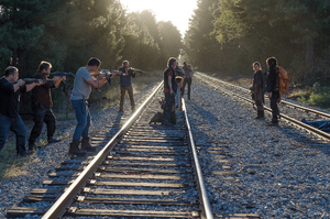 Battle at the Train Tracks