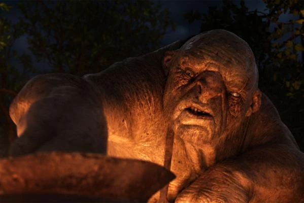 Gollum Enraged Statue (The Hobbit: An Unexpected Journey)