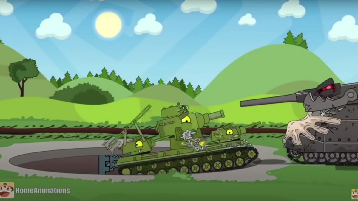 How To Draw Cartoon Tank Black Demon Ratte