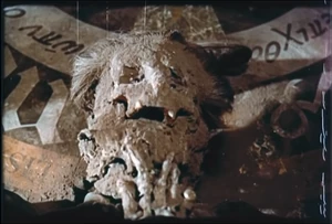 Dracula's skelletic face