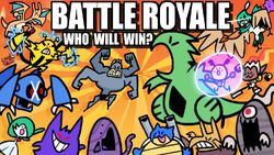 Mega Pokemon Battle Royale!