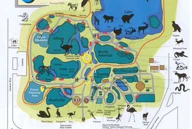 San Francisco Zoo Map - 259