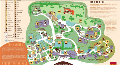 Emerald Coast Zoo Map Birmingham Zoo | List Of Major Zoos In The U.s. Wiki | Fandom