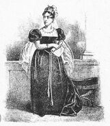 Mademoiselle George dans le rôle de Phèdre à la Comédie-Française vers 1803[24]