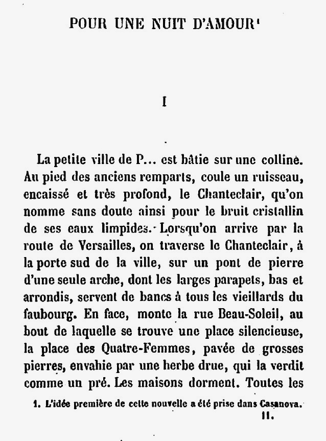 Pour Une Nuit D Amour Wiki Litterature Fandom Pour Une Nuit D Amour Wiki Litterature Fandom