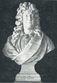 Buste sculpté par Houdon[1]