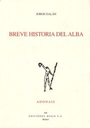 Breve historia del alba