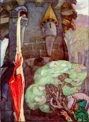 Rapunzel, Let Down Your Hair - Anne Anderson