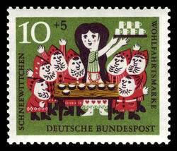 1962WestGermanSnowWhiteStamp