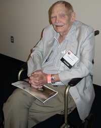 Frfederik Pohl in 2008.