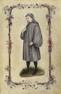 Image of Geoffrey Chaucer from a 1478 edition of The Canterbury Tales.