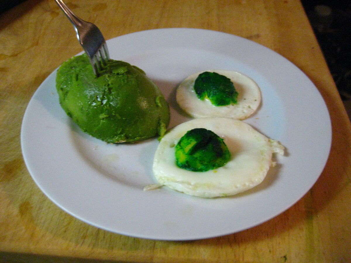 real green eggs and ham