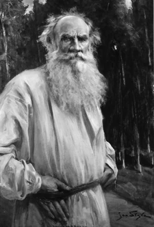 Portrait of Leo Tolstoy of uncertain date.