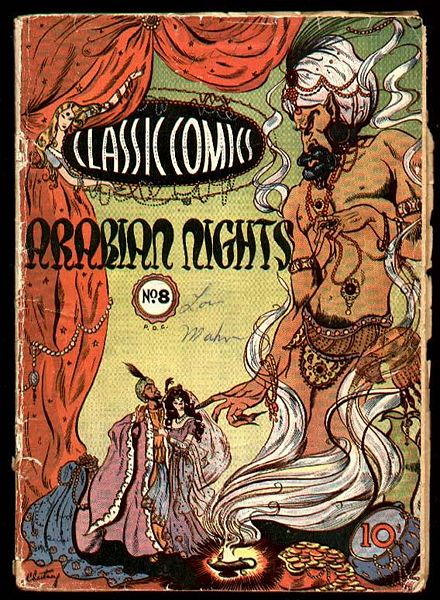 Aladdin and the Arabian Nights by Rene Bull