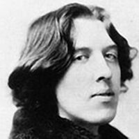 1882 photograph of Oscar Wilde.