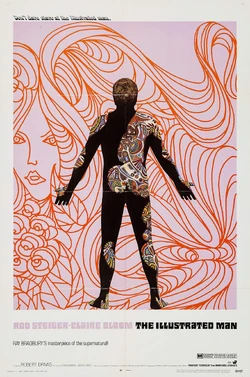 Poster for the 1969 American film The Illustrated Man.