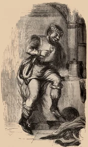 1845 depiction of the Summoner by an anonymous artist.