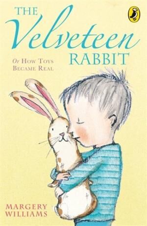 the velveteen rabbit book and stuffed animal