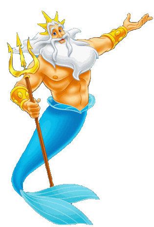 king triton angry little mermaid