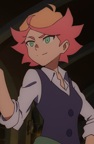 Anime Little Witch Academia Akko Kagari Amanda O'Neill Atsuko