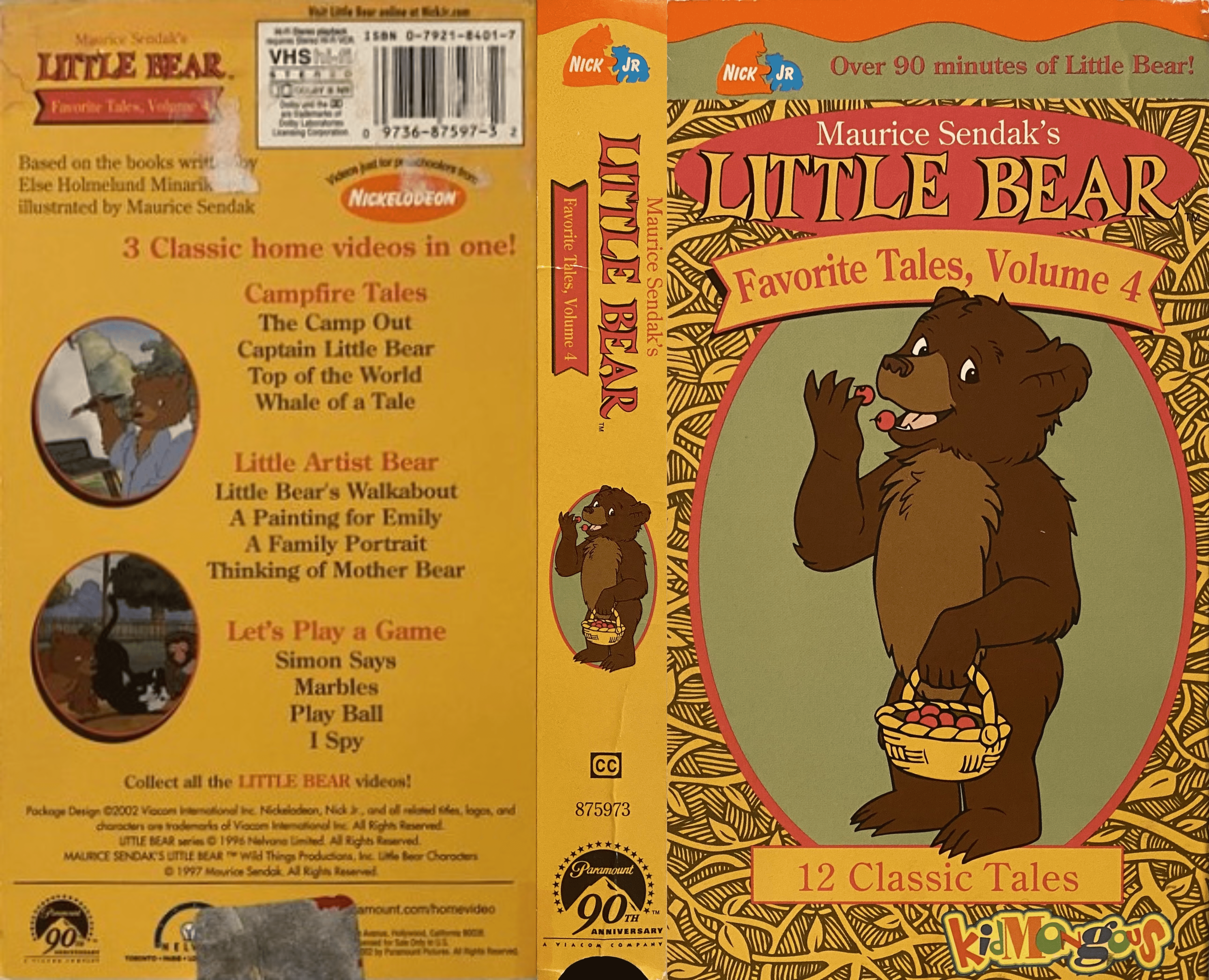 Maurice Sendak's Little Bear: Favorite Tales, Volume 4