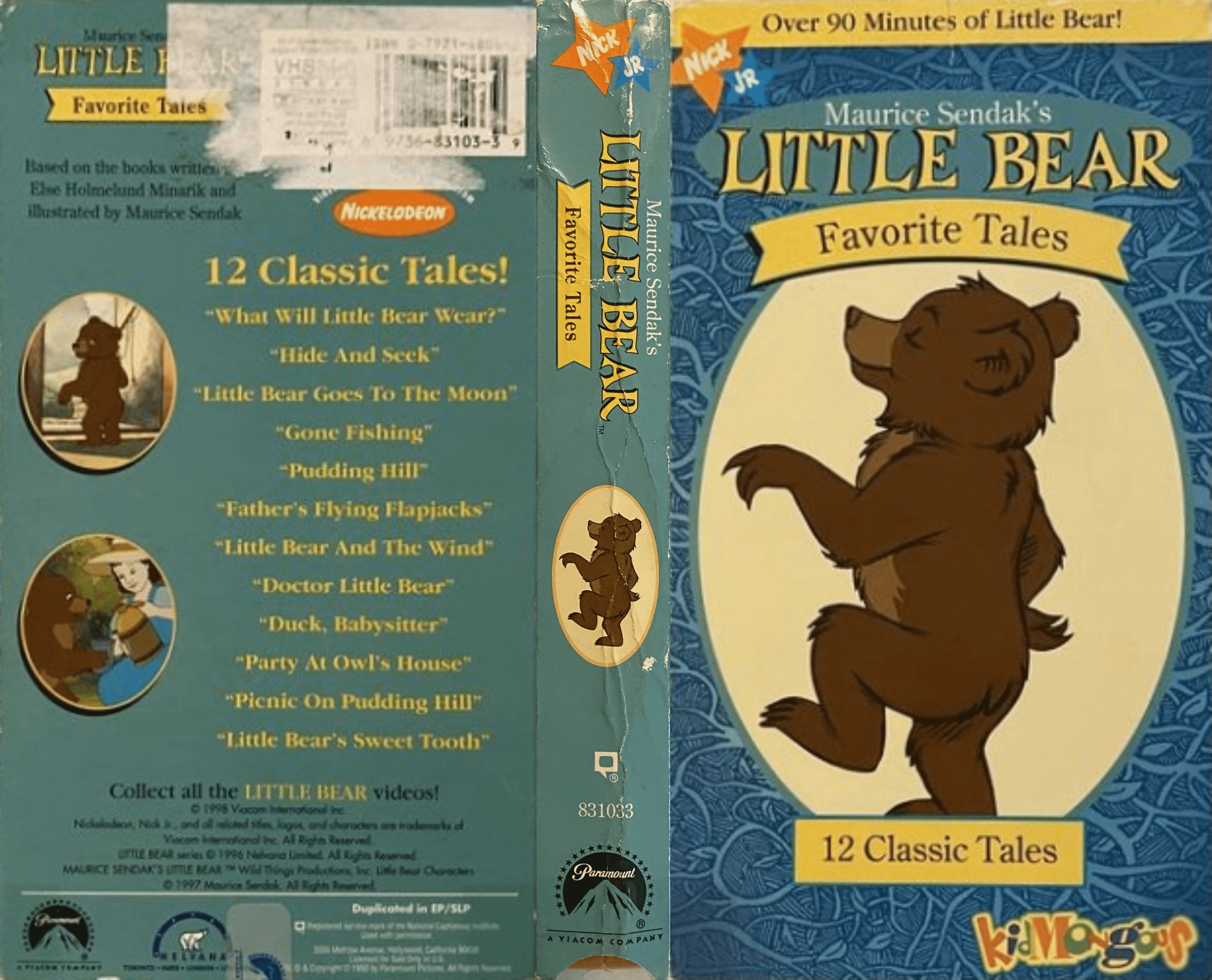 Maurice Sendak's Little Bear: Favorite Tales (videocassette