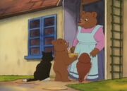 Little Bear, Cat, Owl, and Mother Bear ("Cat's Short Cub")