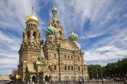 Church of the Savior on Blood, in St. Petersburg (Russia)