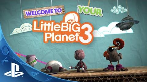 LittleBigPlanet 3 - Gamescom - Create and Share Trailer PS4