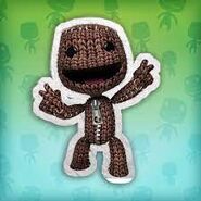 Sackboy as a PS4 avatar.