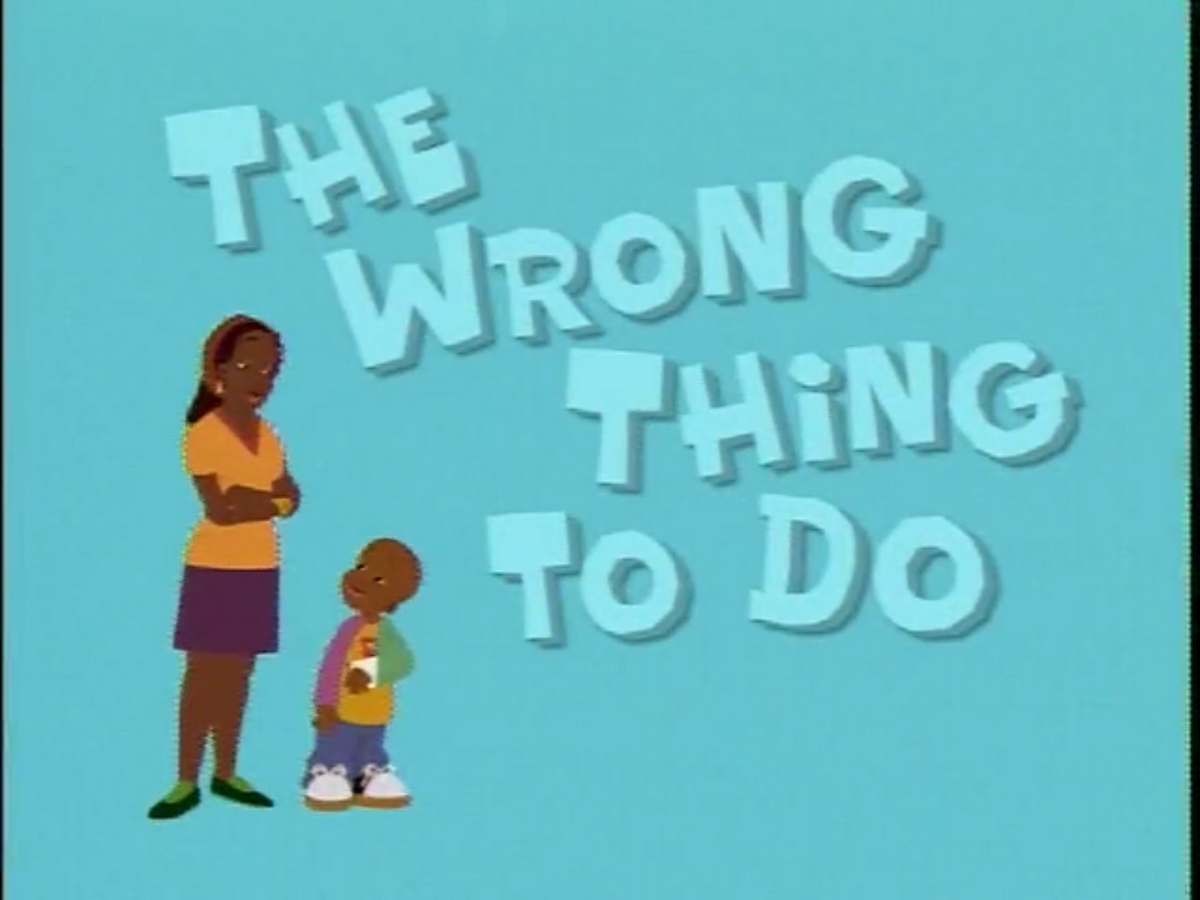 The Wrong Thing to Do Little Bill Wiki Fandom