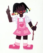 Fuchsia's original design from the books.