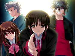 Riki Naoe, rin Natsume, Kud Wafter, Little Busters, anime Characters,  buster, visual Novel, wiki, uniform, action Figure