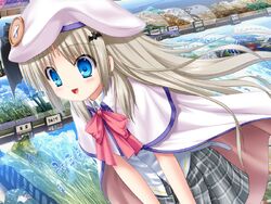 Noumi Kudryavka, little busters, table, juice, blonde hair, kud after,  cute, HD wallpaper