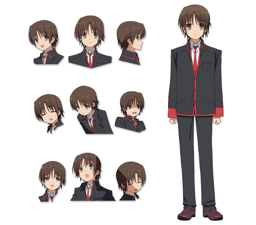 Riki Naoe, rin Natsume, Kud Wafter, Little Busters, anime Characters,  buster, visual Novel, wiki, uniform, action Figure