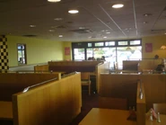 The interior of Huntingdon Little Chef in 2011