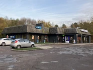 The building as a Burger King and Greggs