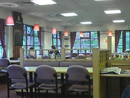 The interior of the Seaton Burn Little Chef