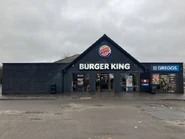 The building as a Burger King and Greggs