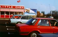 The Little Chef at Barton-under-Needwood in the 1980s